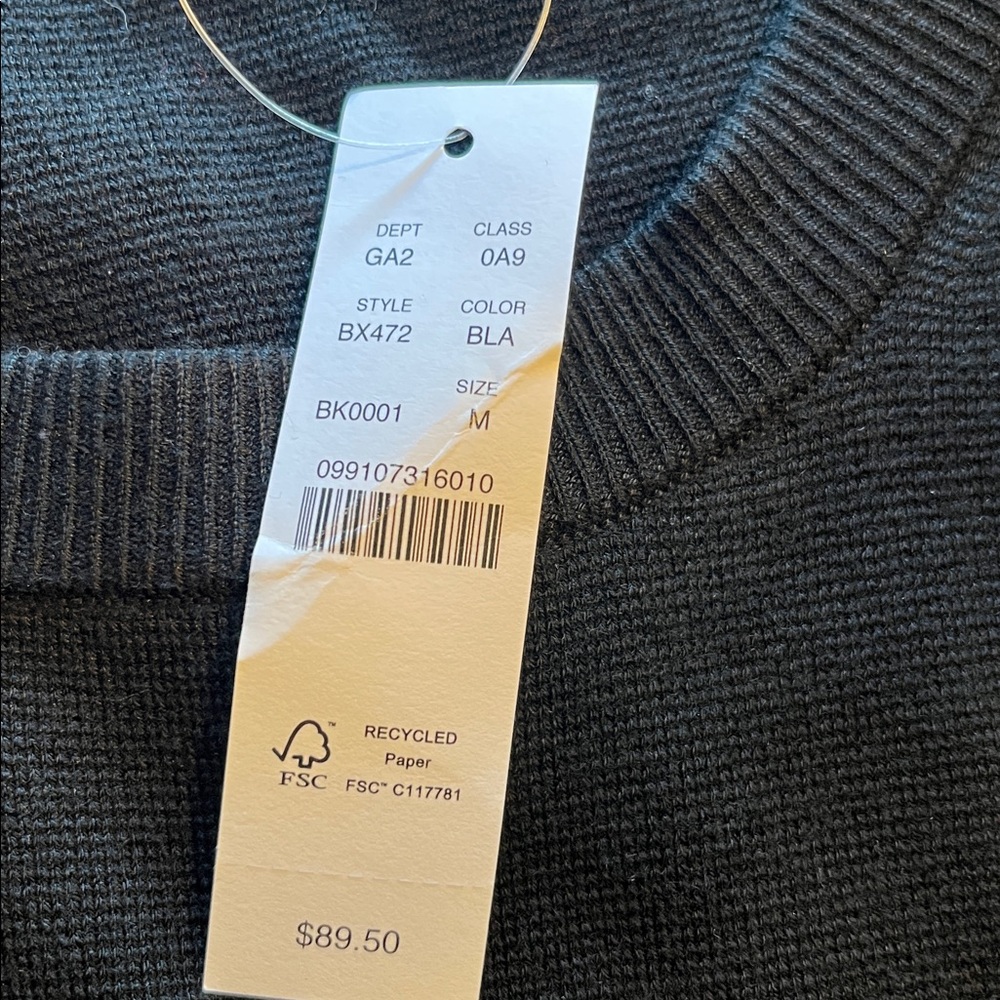NWT J.Crew | Sleeveless sweater shell | Black | Size M - Picture 7 of 10